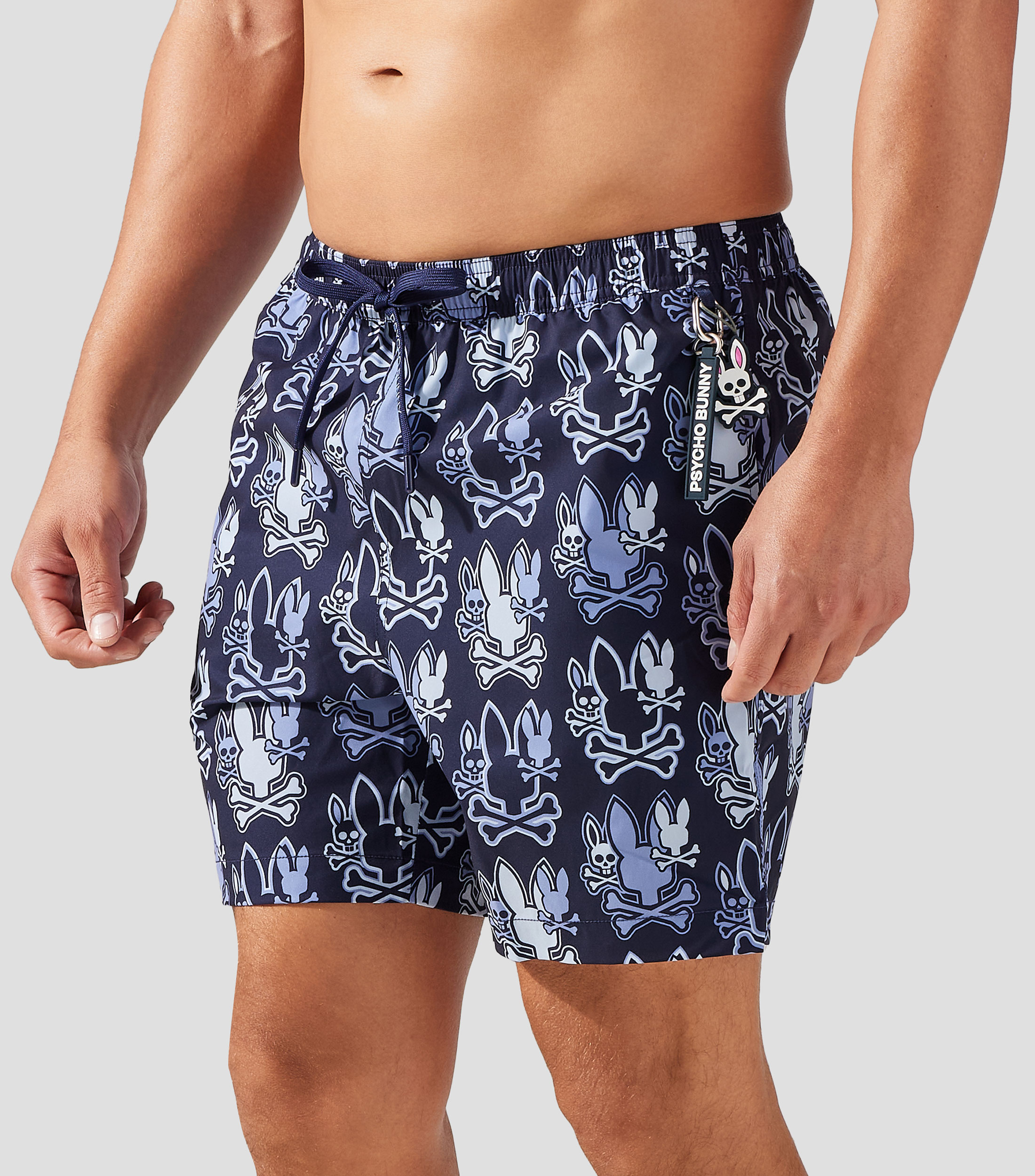 Traje de baño largo estampado Hombre